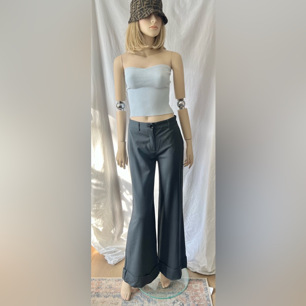 D&G Women's Pinstripes Bell Bottoms 30.5”